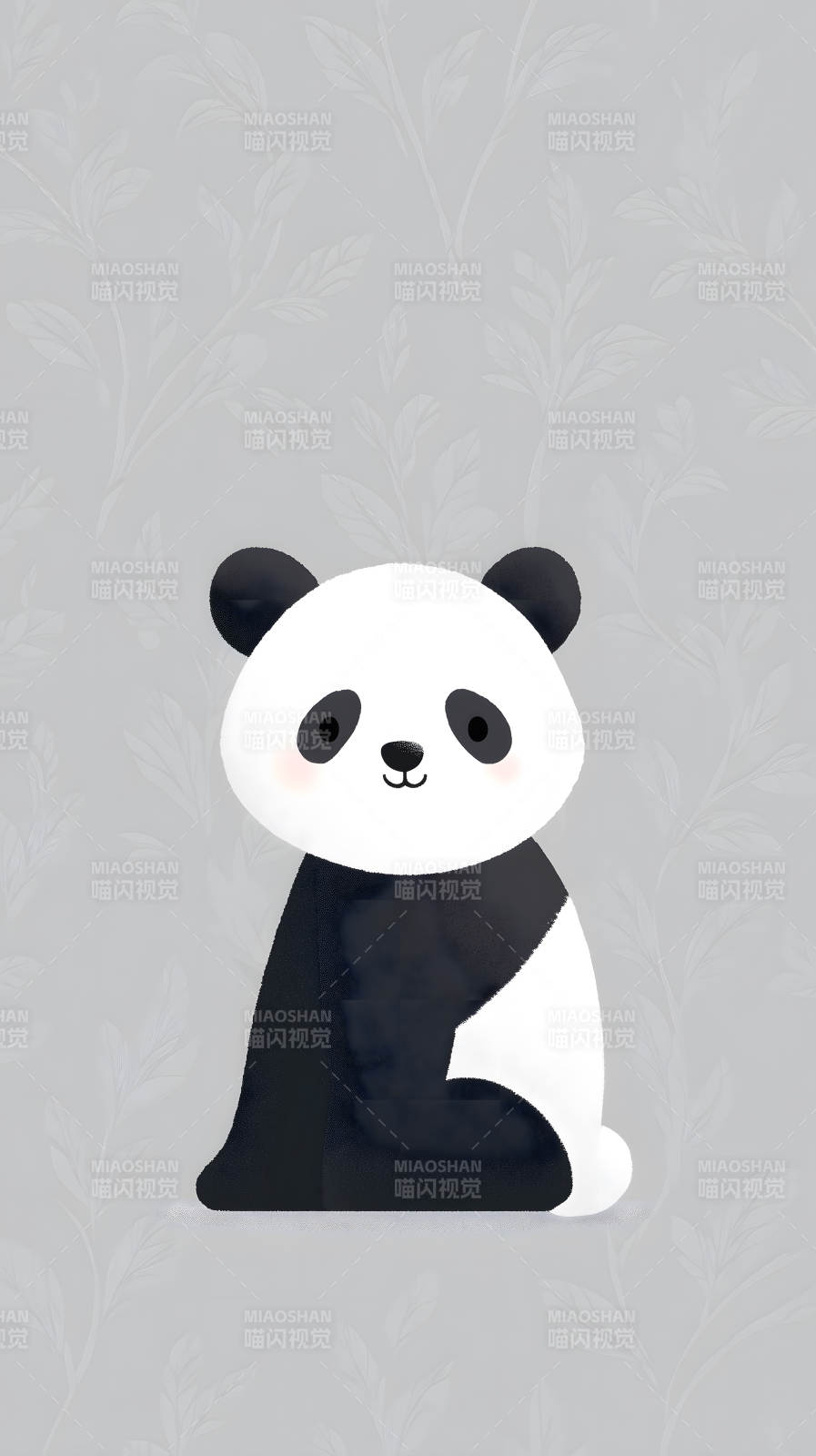 可爱熊猫壁纸图片