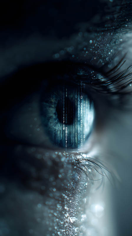 数字之眼窥视未来图片