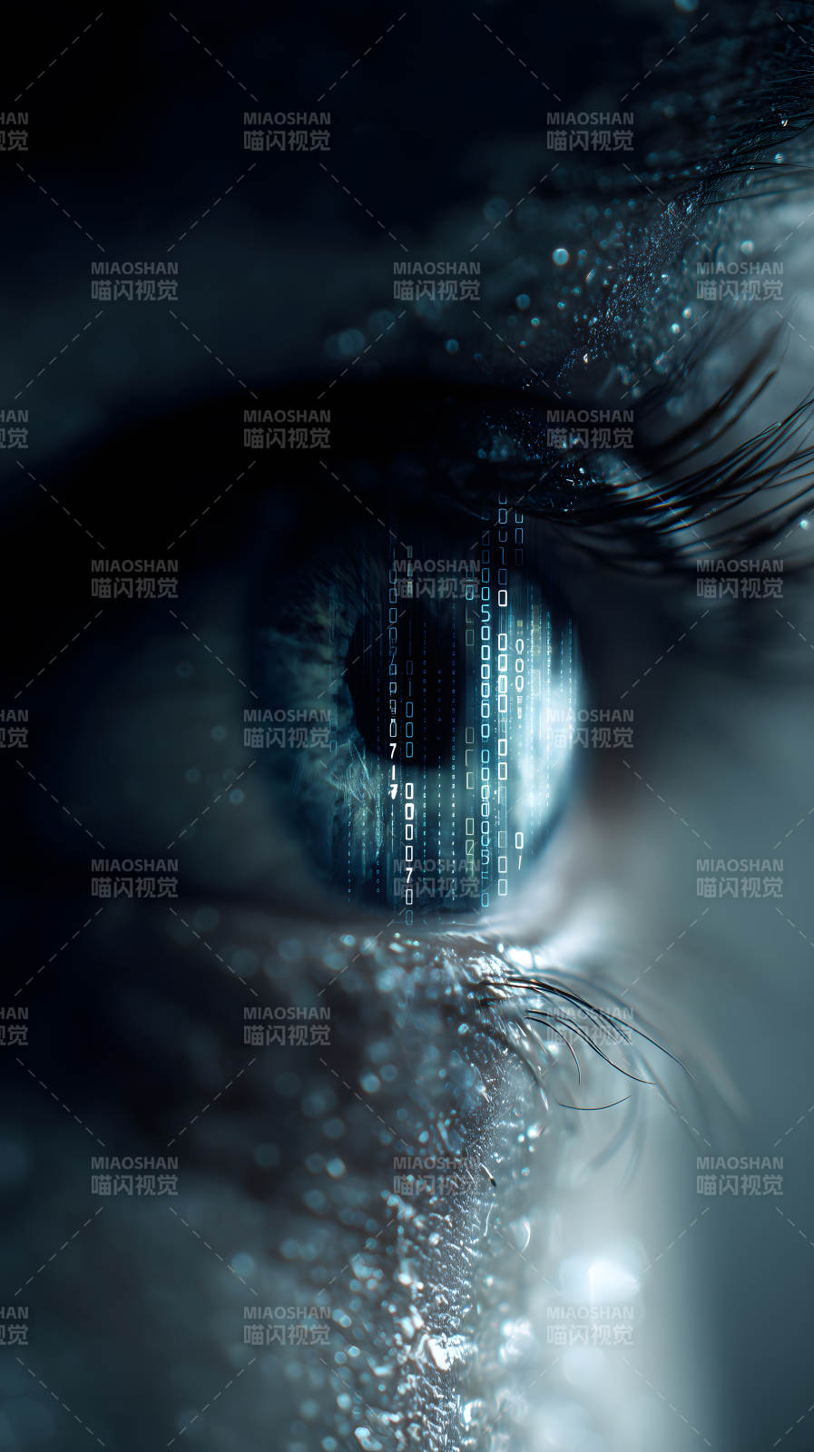 数字之眼窥视未来图片