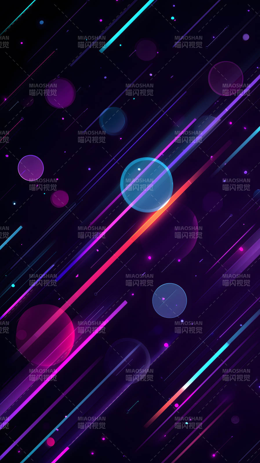 绚丽几何抽象图片