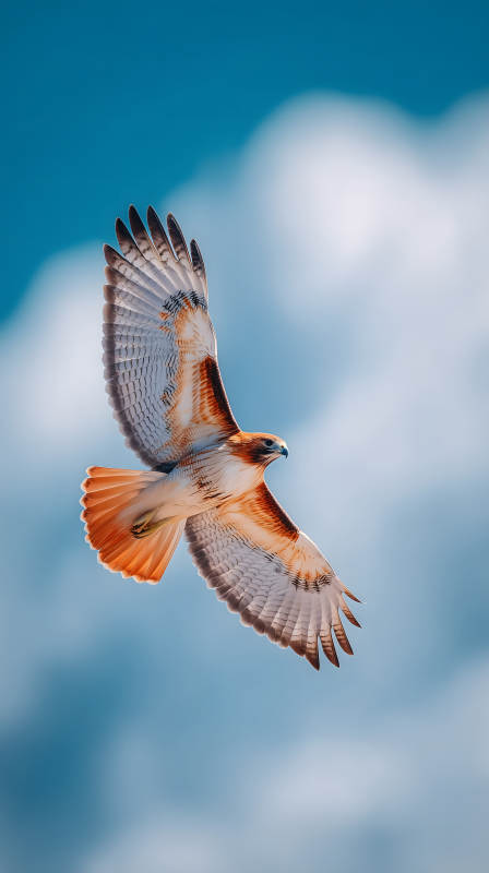 翱翔的鹰鸟飞翔图片