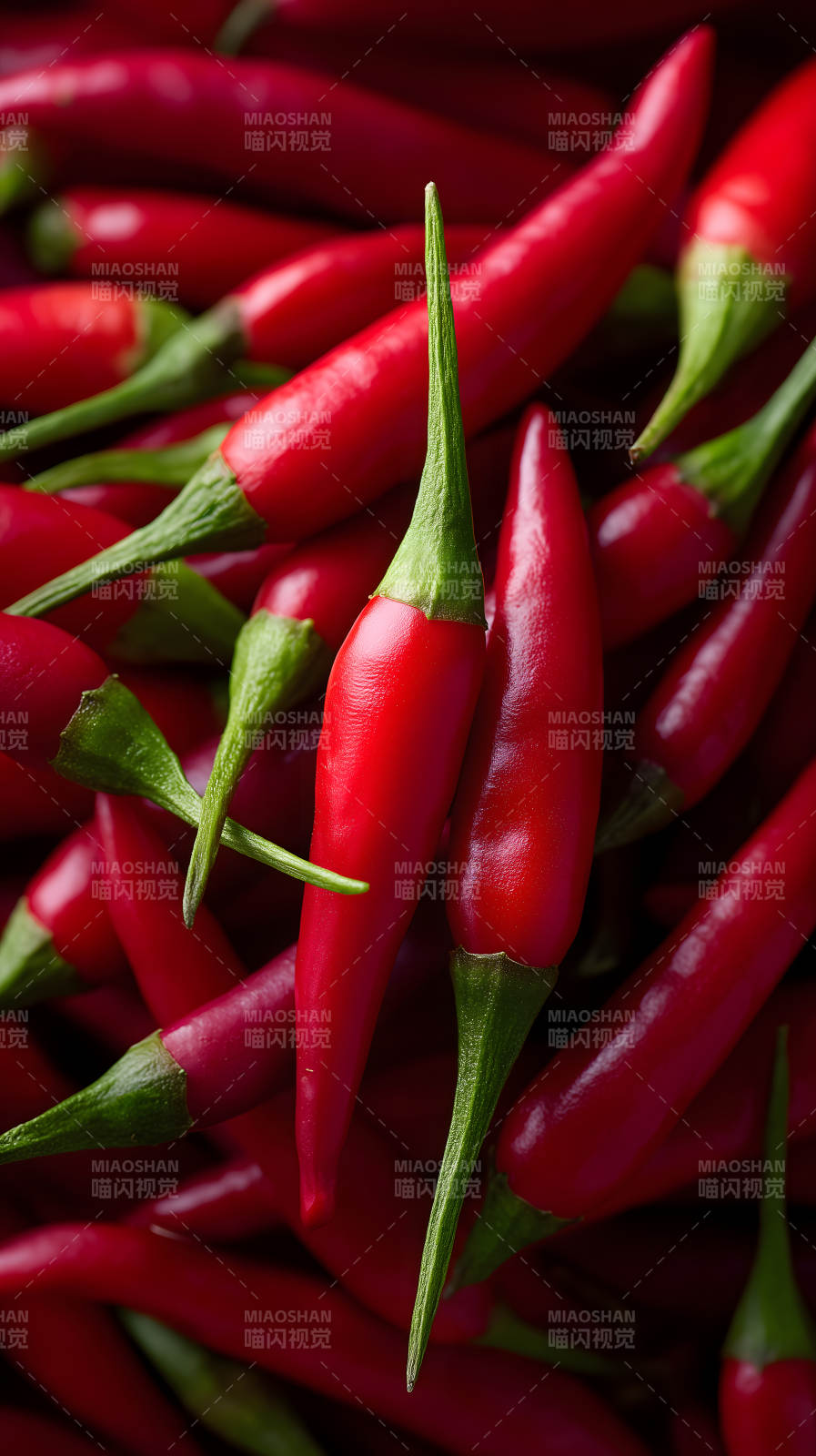 红辣椒特写图片
