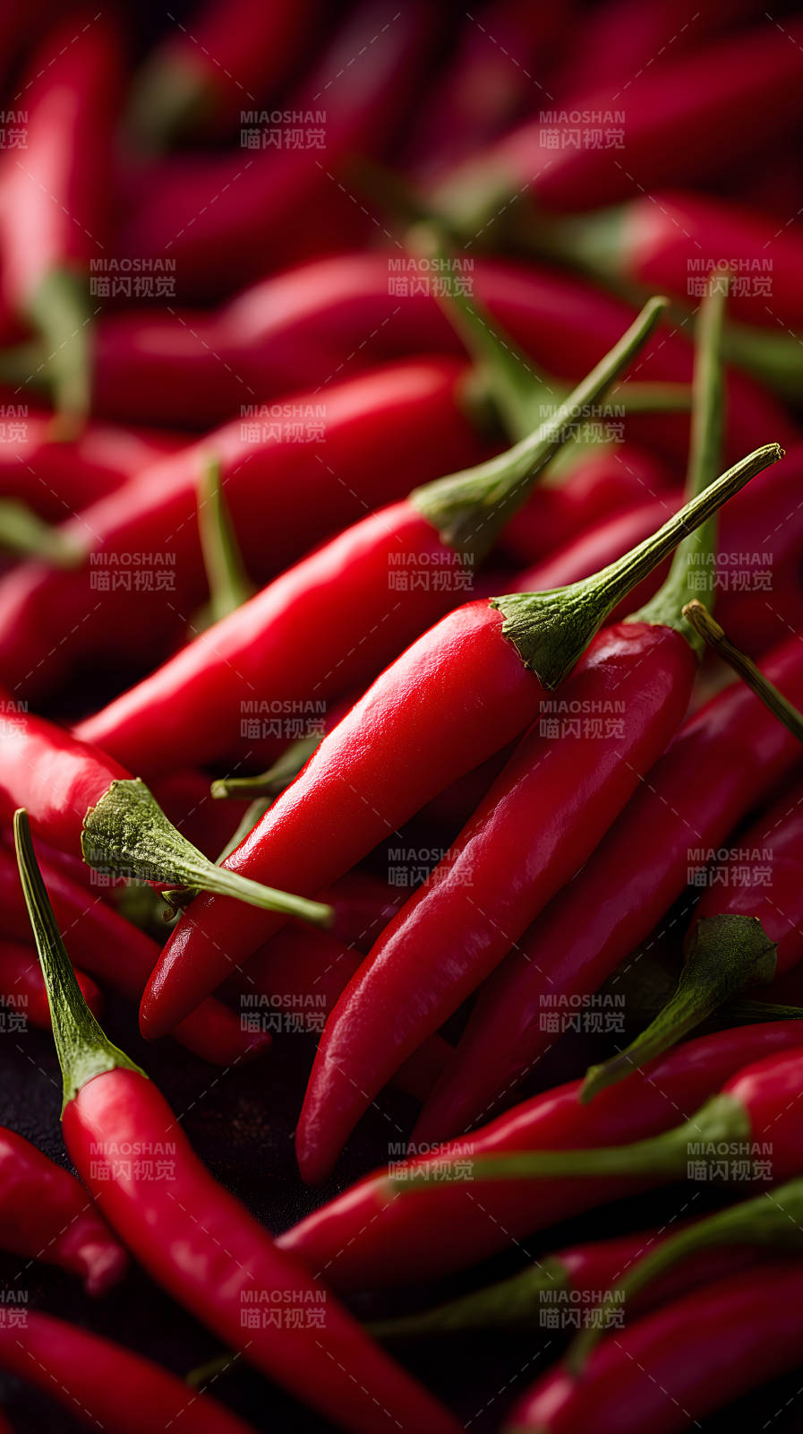 辣椒特写鲜艳欲滴图片