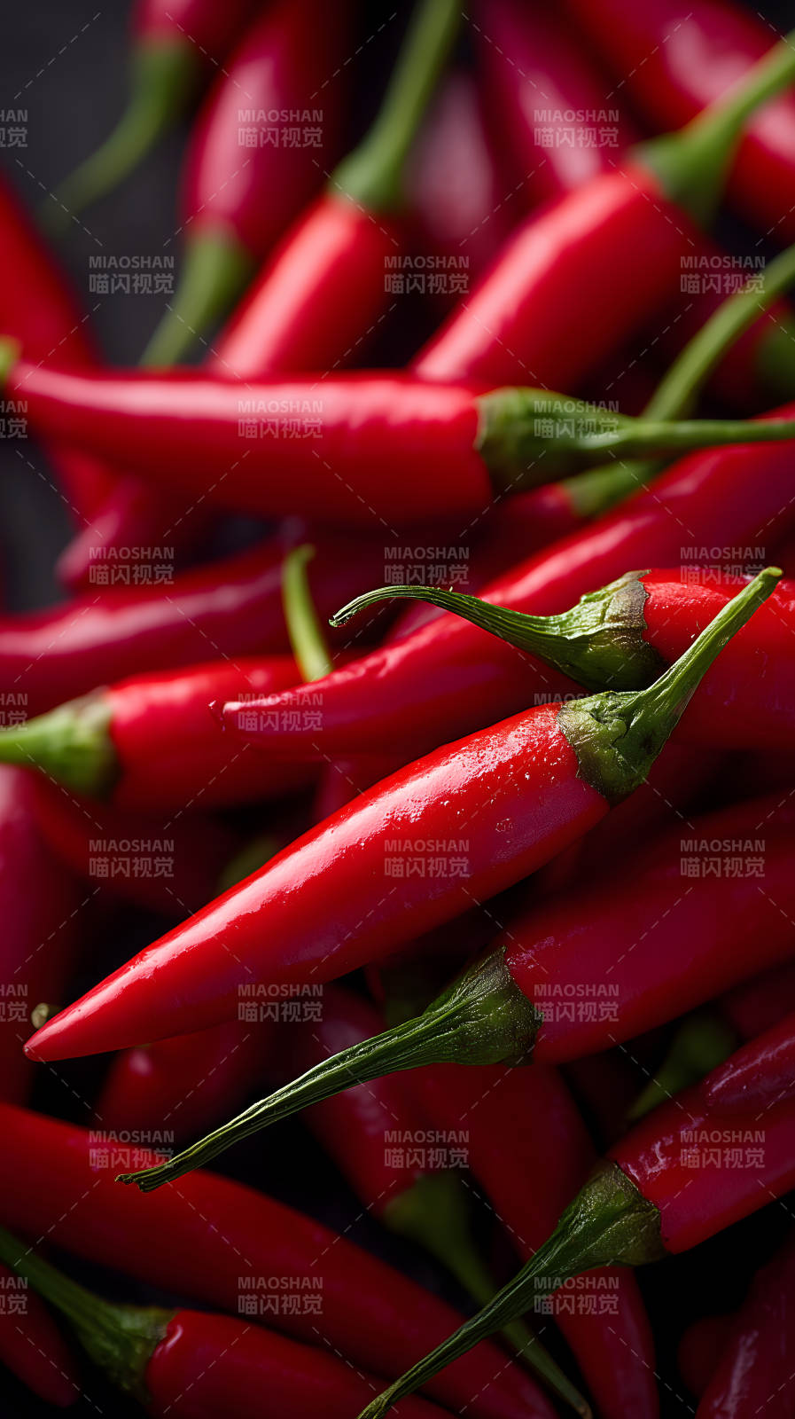 红辣椒特写图片
