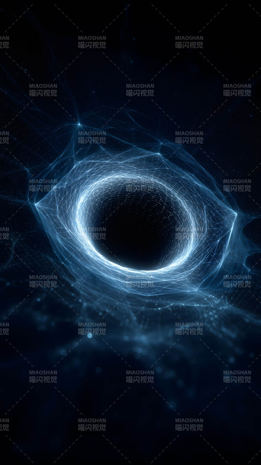 宇宙黑洞科技感十足图片