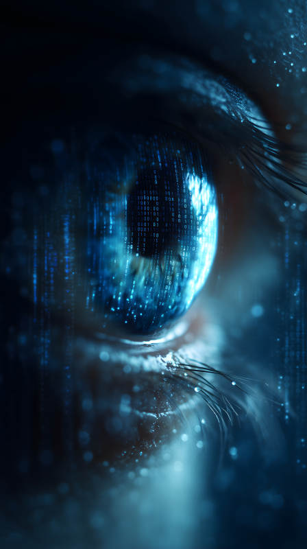 科技之眼数字之光图片