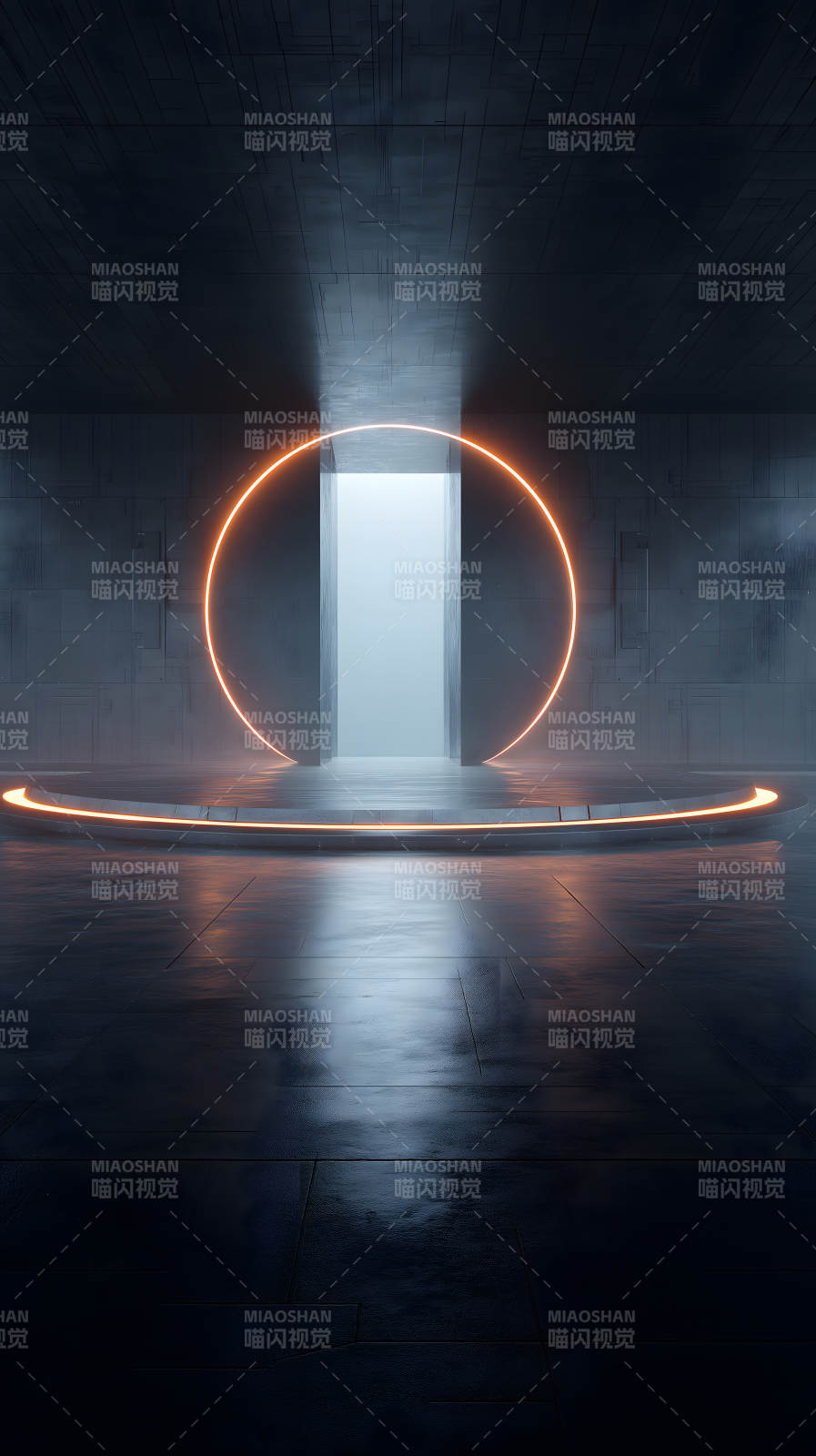 未来空间光圈传送门图片