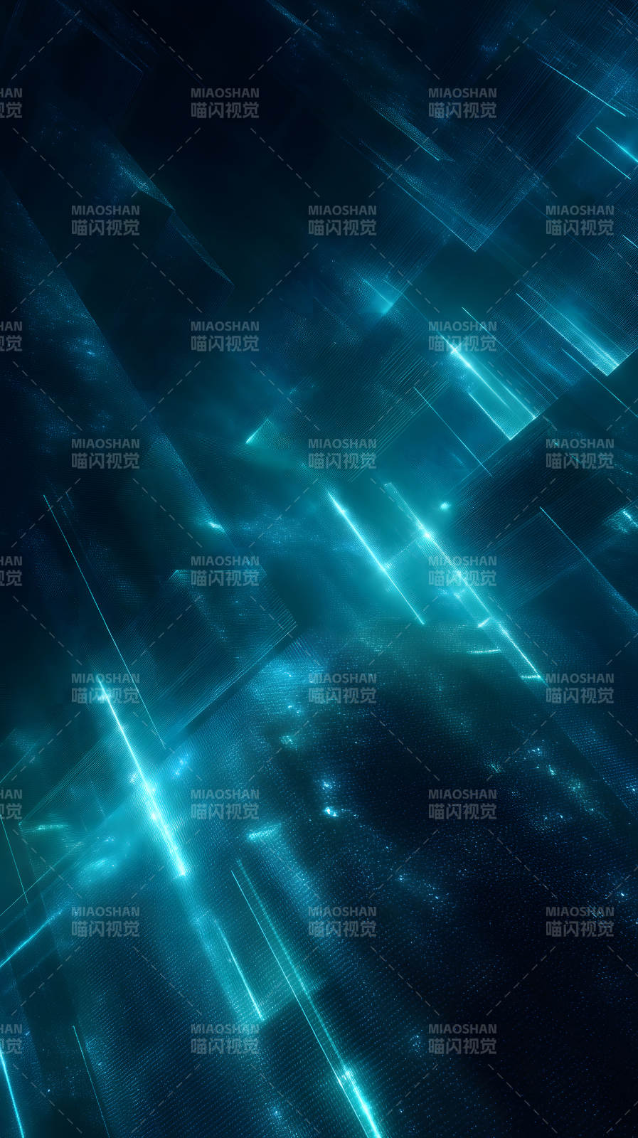 蓝色科技未来感图片