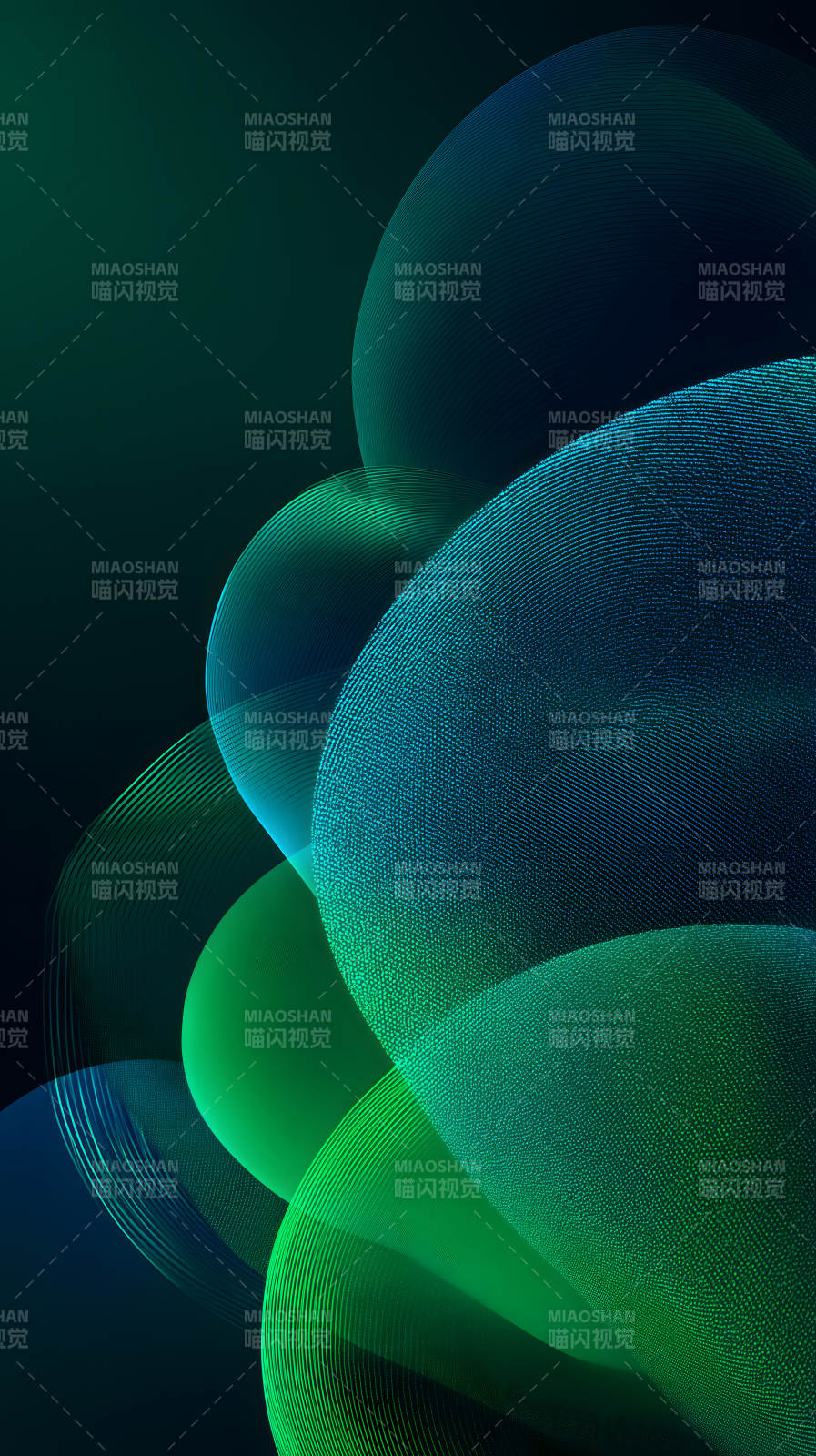 绿色抽象背景艺术作品图片