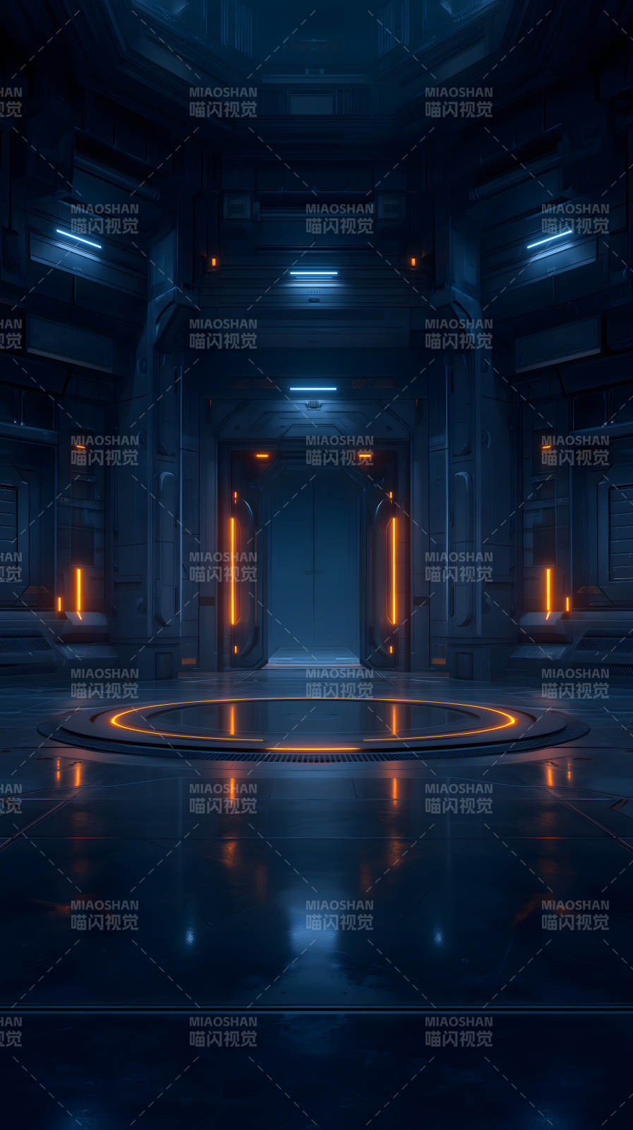 未来科技感场景图片