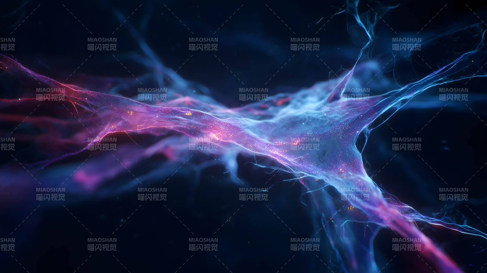 抽象神经元结构图图片