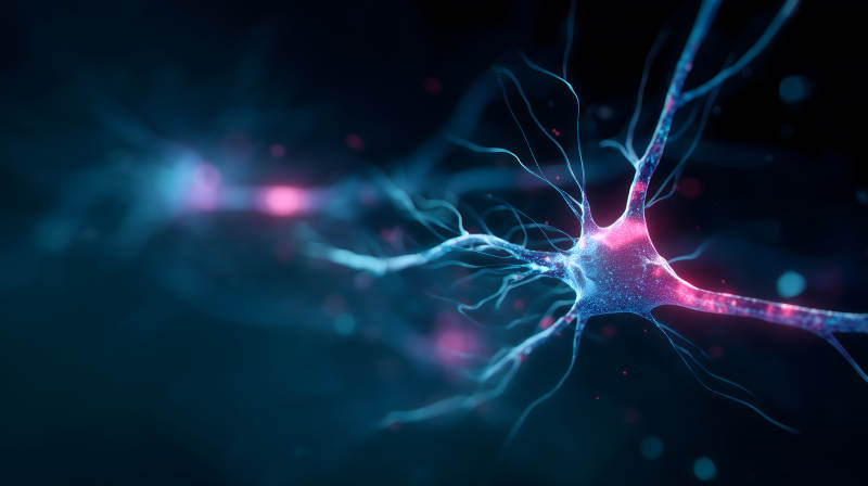 神经元艺术渲染图片