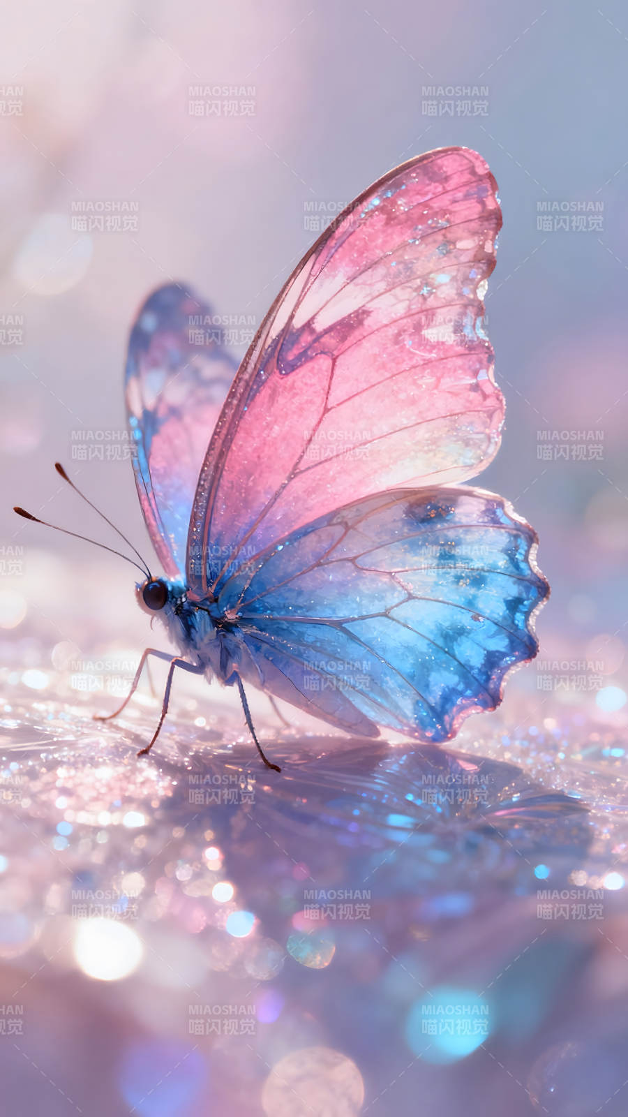 梦幻蝴蝶唯美意境图片