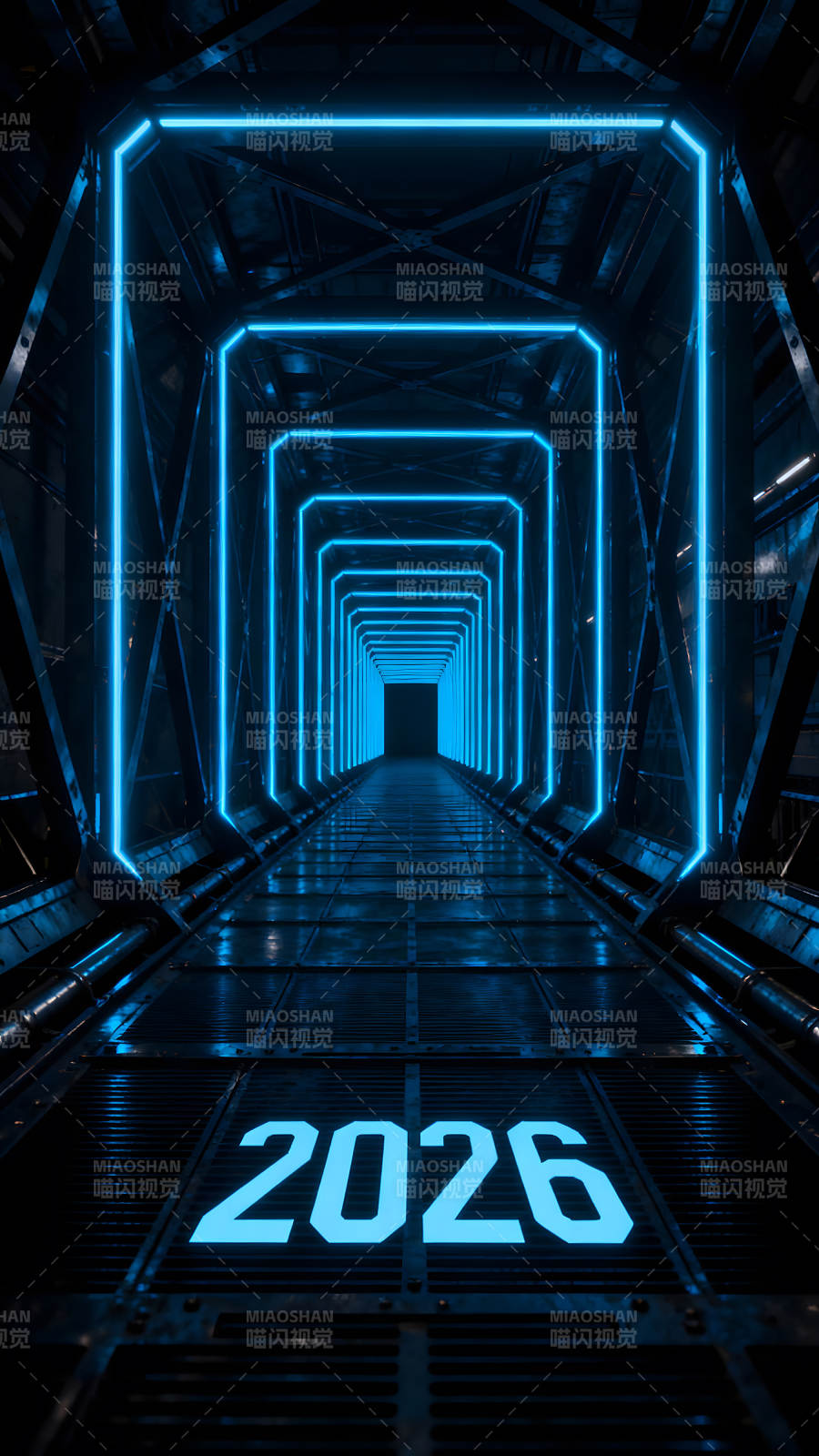 科幻隧道展望未来2026年图片