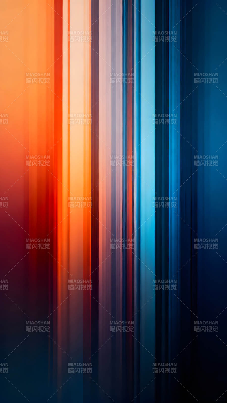 抽象条纹光影色彩斑斓构成图片