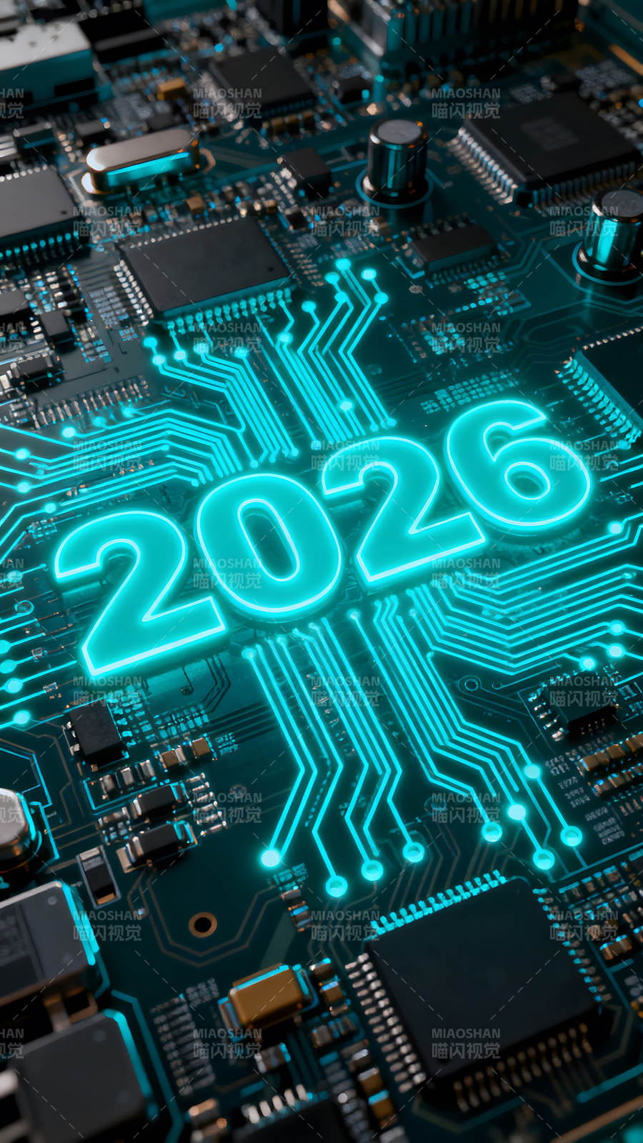 电路板上的发光2026图片