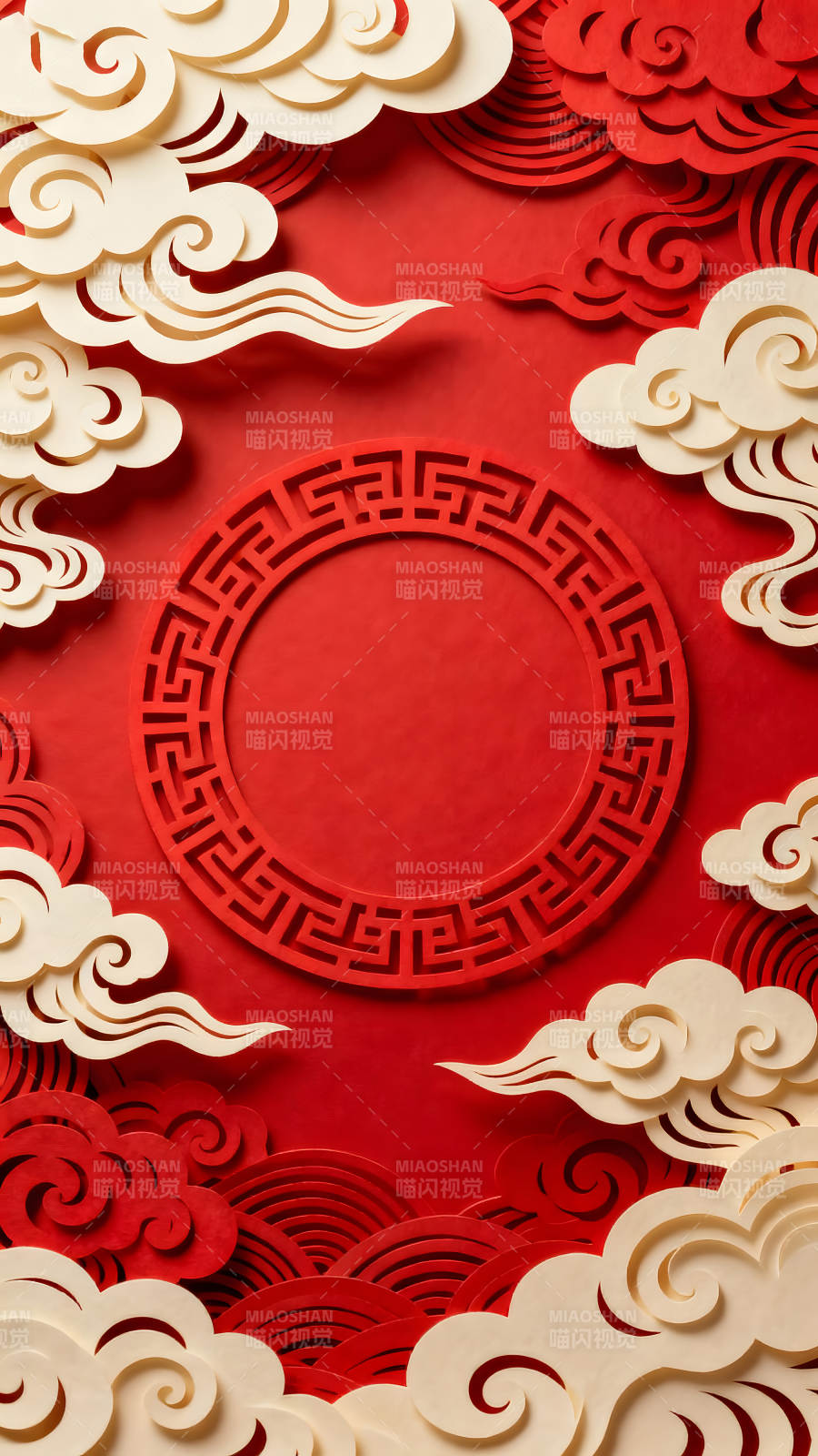 红色喜庆节日背景设计图片