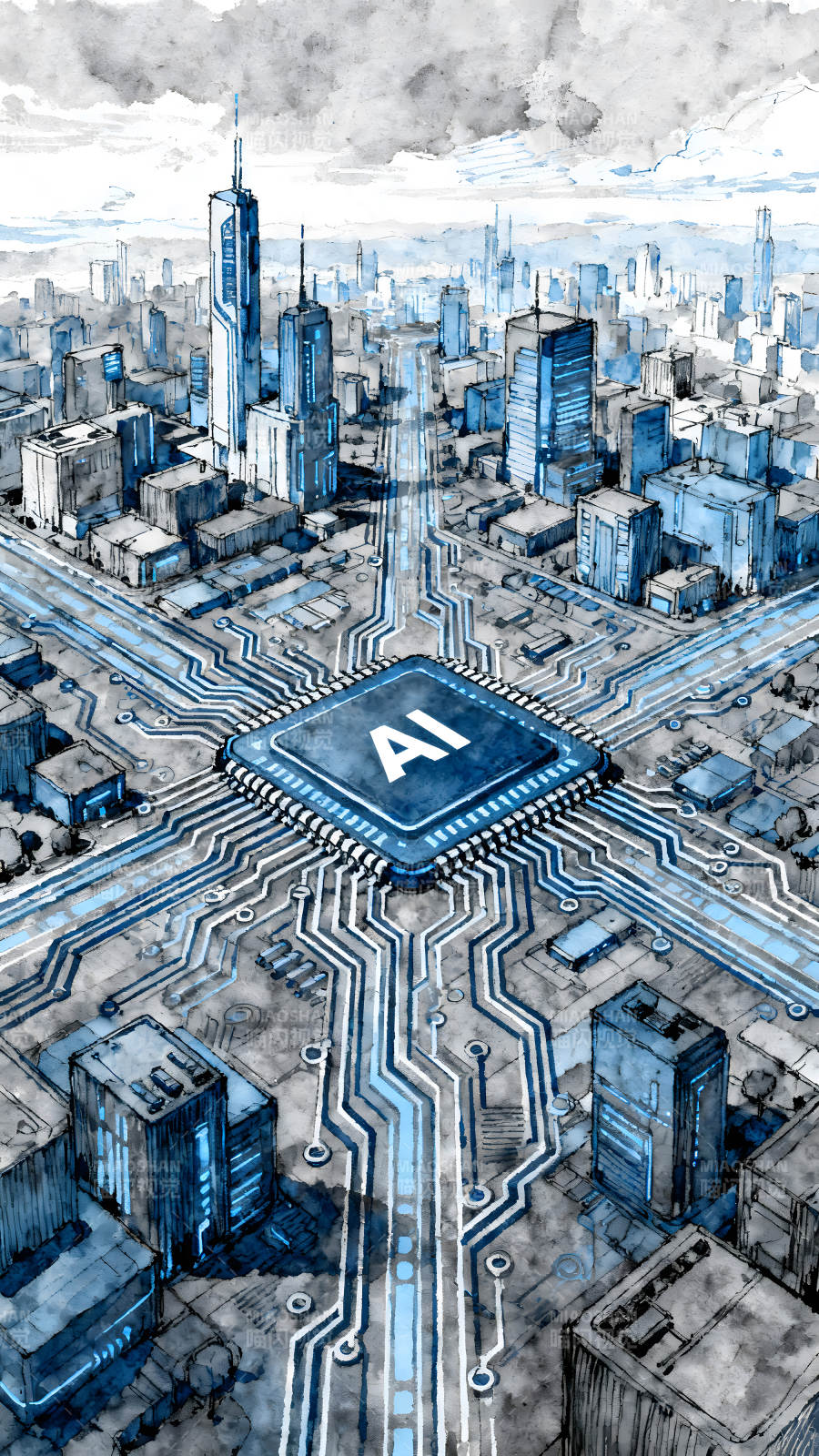 AI城市互联图片