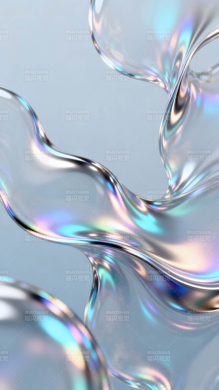 抽象流体透明质感图片图片