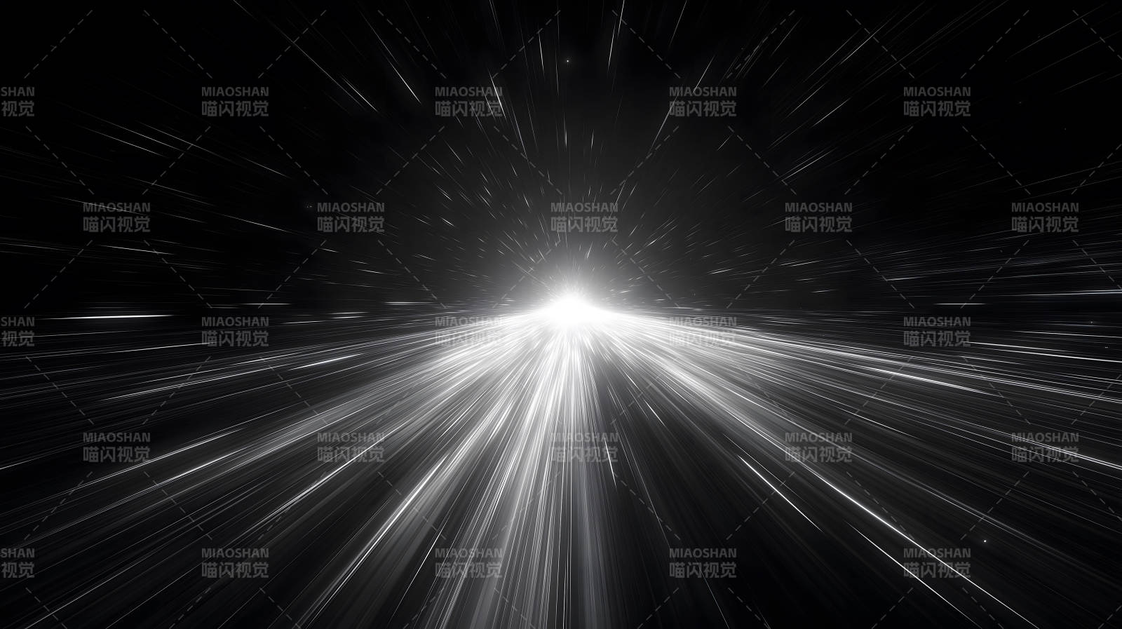 星空隧道光芒万丈图片