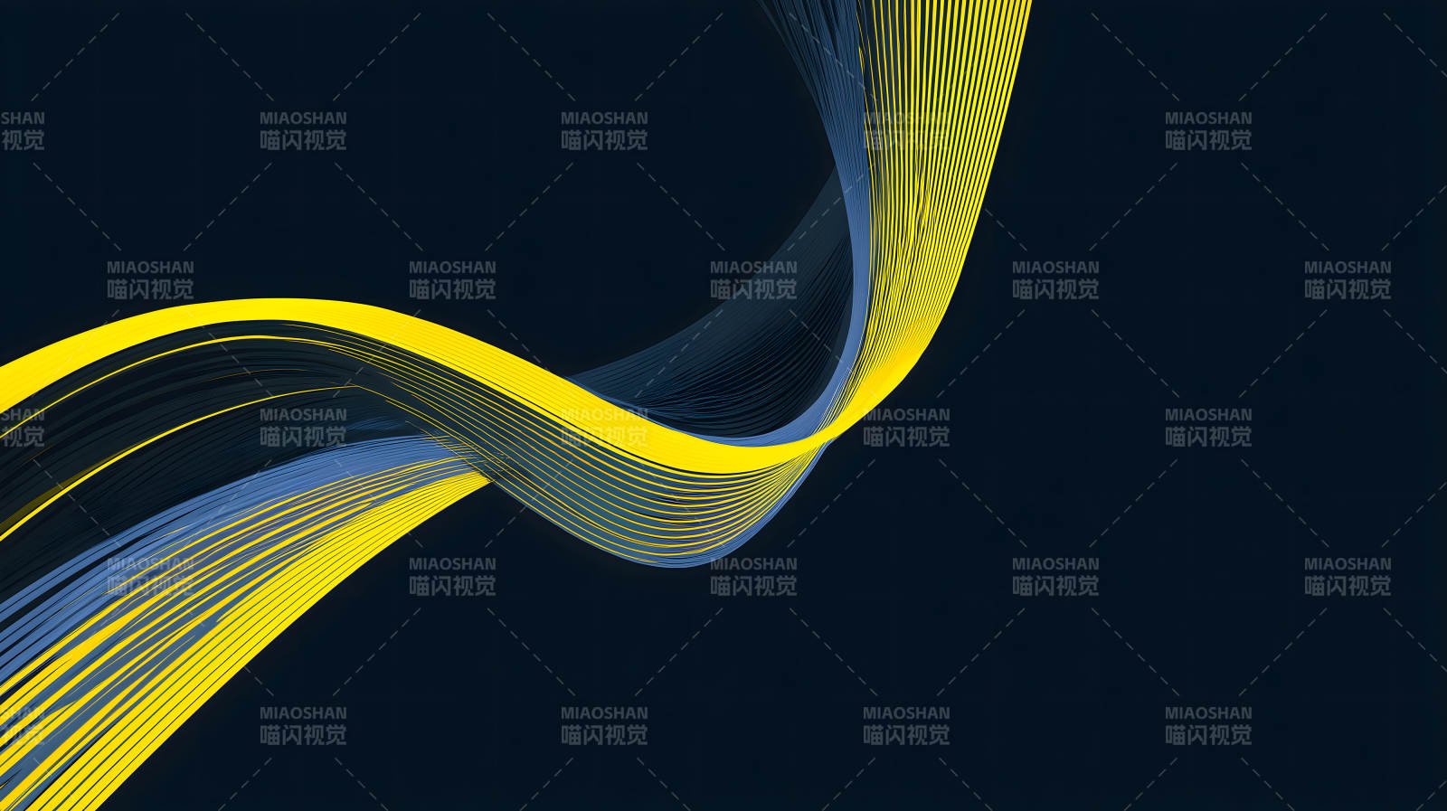 抽象线条构成曲线美感图片