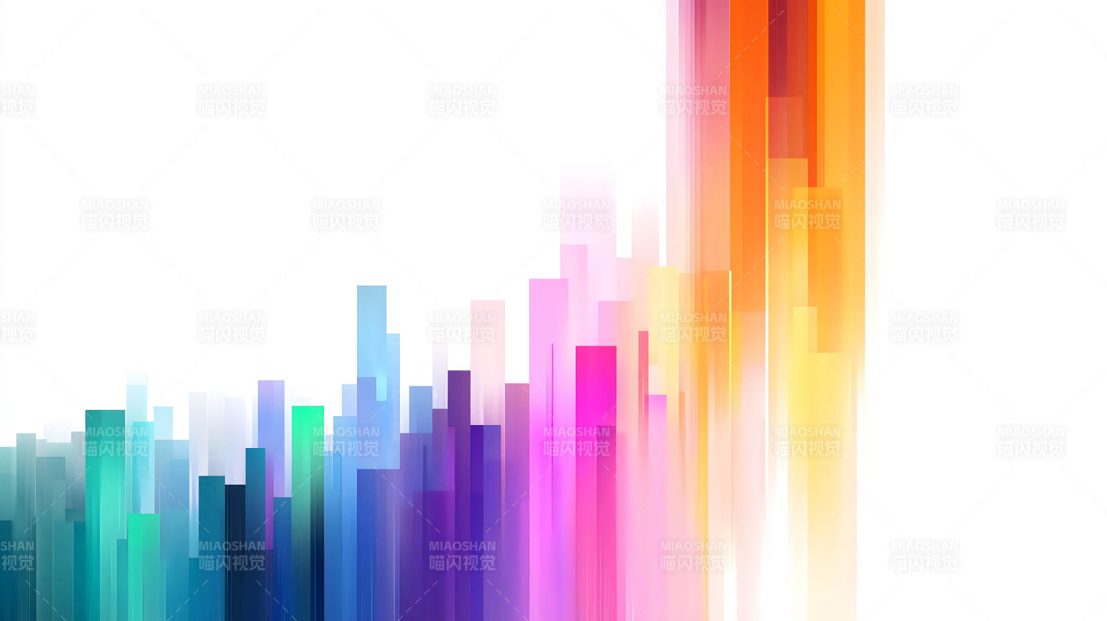 彩色线条构成的抽象背景图片