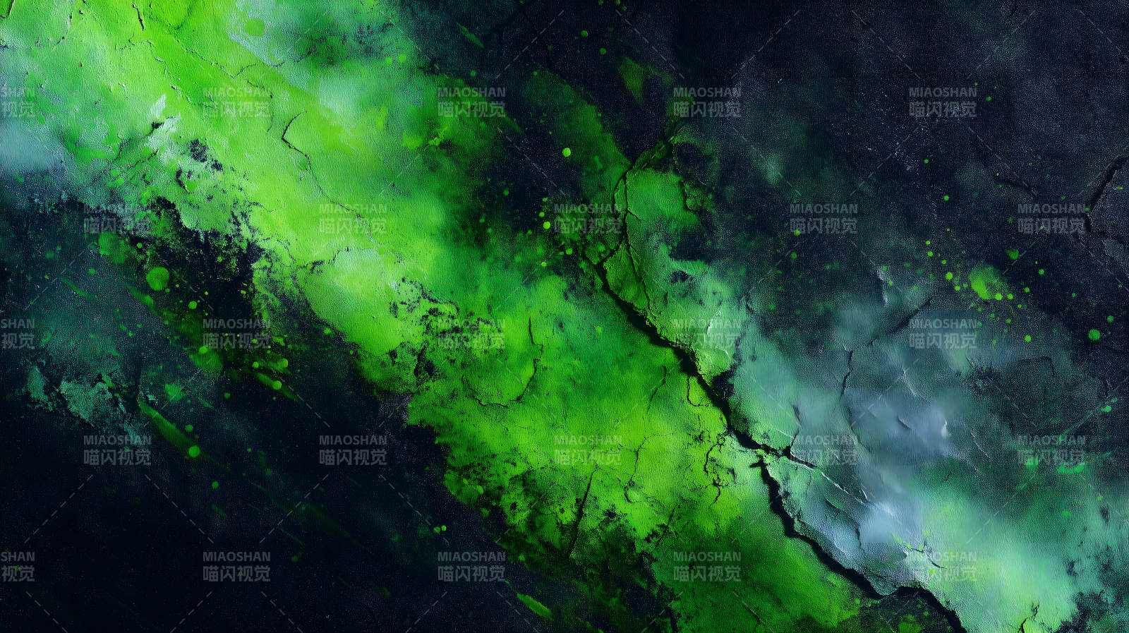 抽象的绿色背景艺术图片