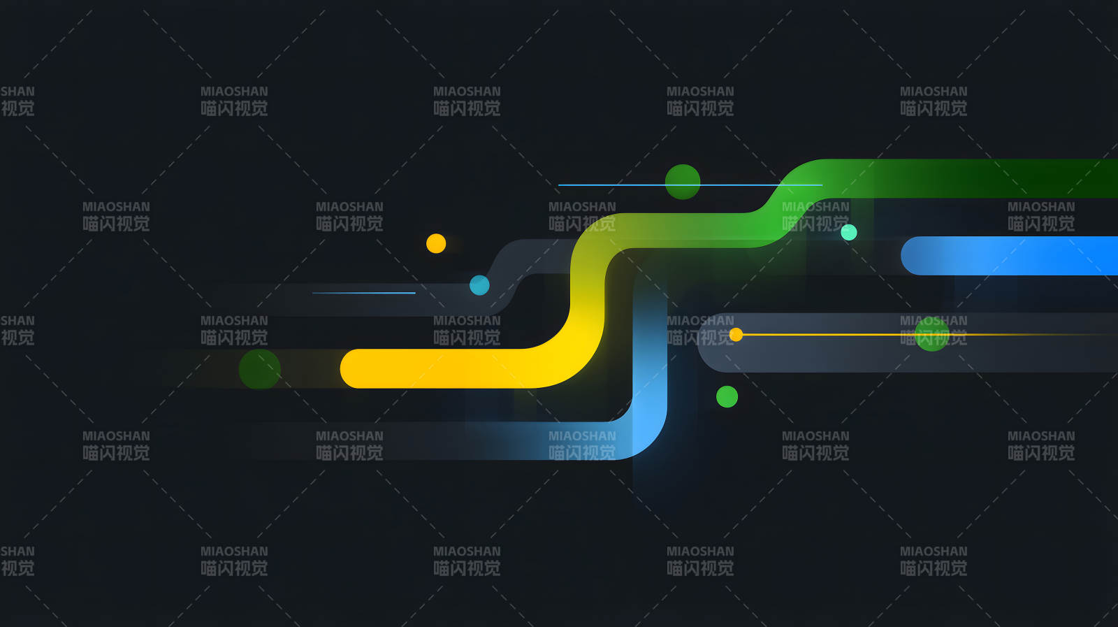 抽象线条与色彩的视觉呈现图片