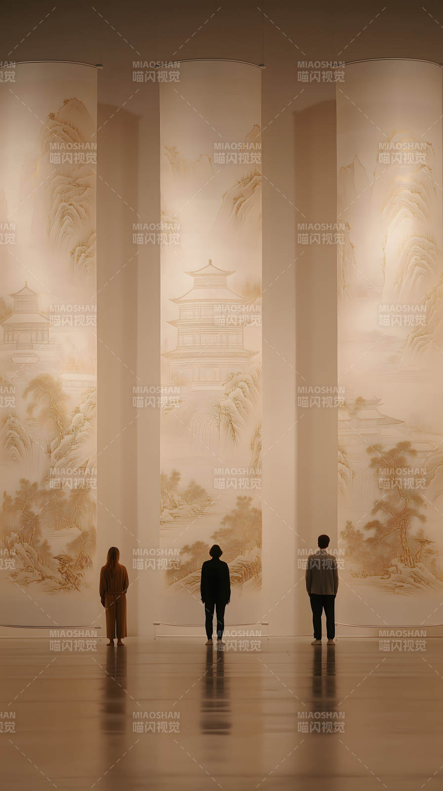 观赏中国山水画图片