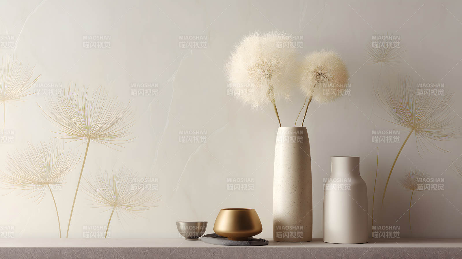 淡雅艺术静物布置图片