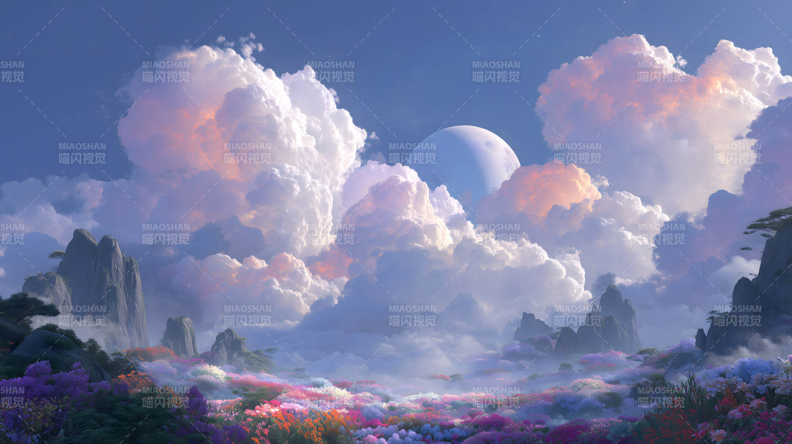 梦幻般的云海景色图片