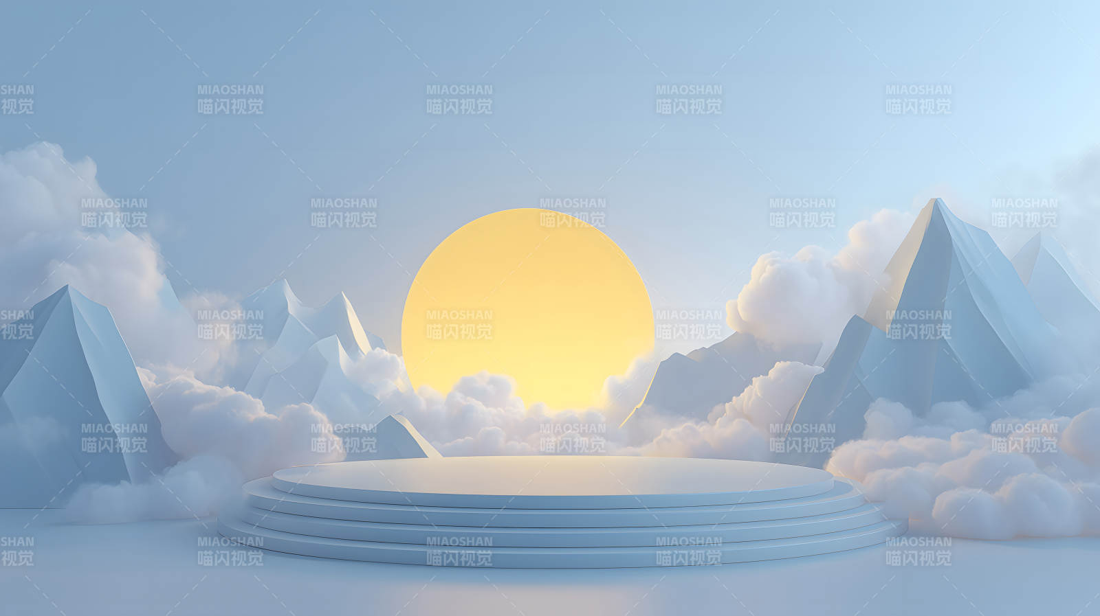 云山日舞台背景图图片