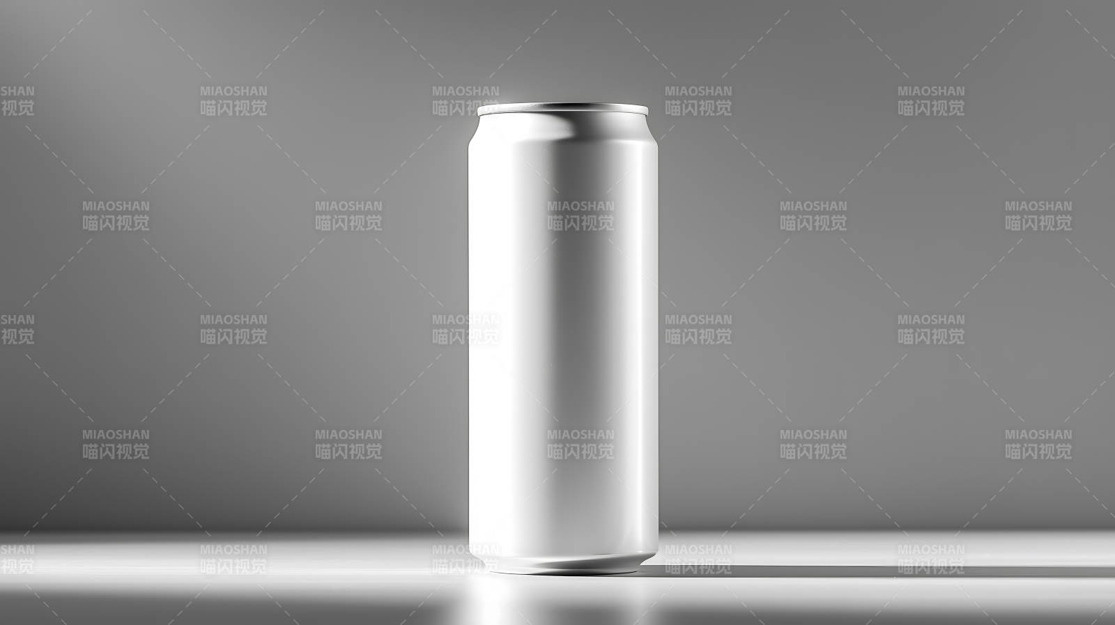 纯色饮料罐简约设计图片