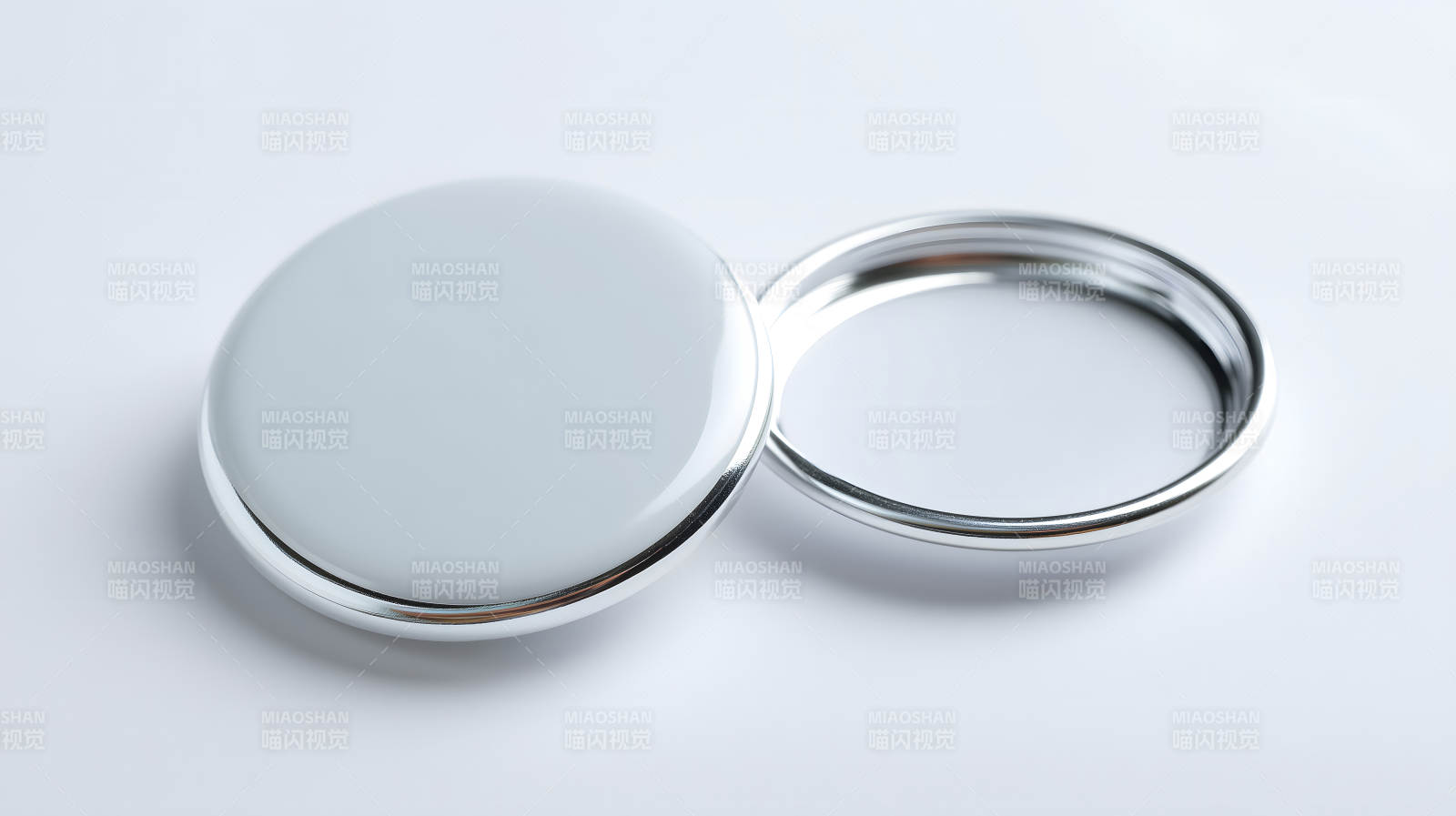 圆形金属容器的特写镜头图片