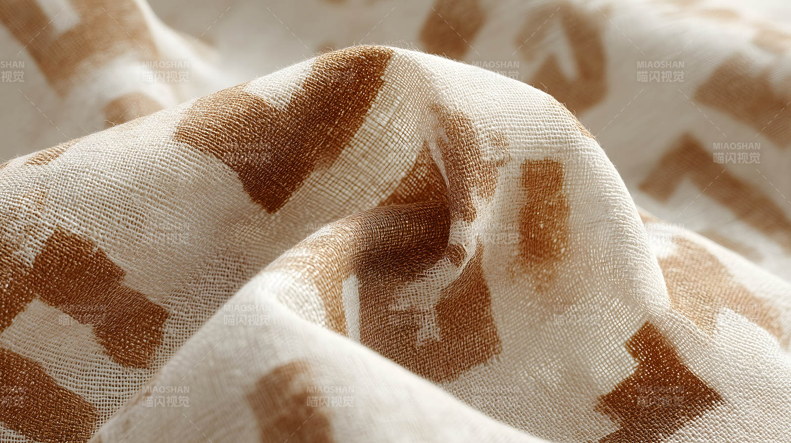 布料特写图案纹理细节展示图片
