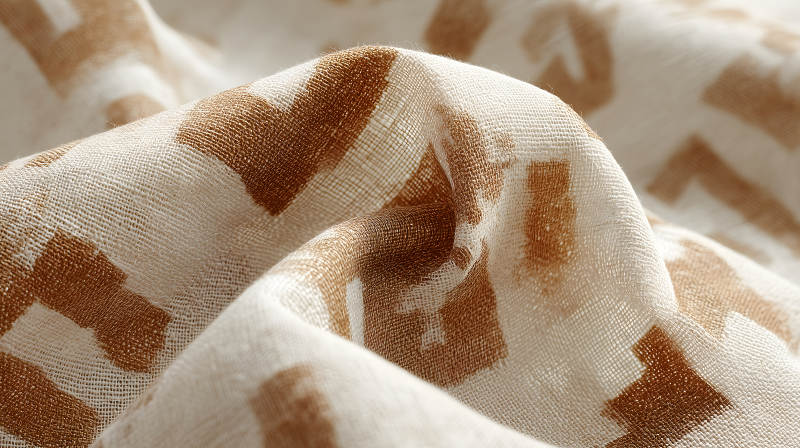 布料特写图案纹理细节展示图片