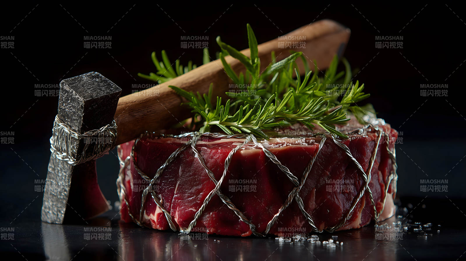 牛排艺术装饰静物摄影食物特写图片