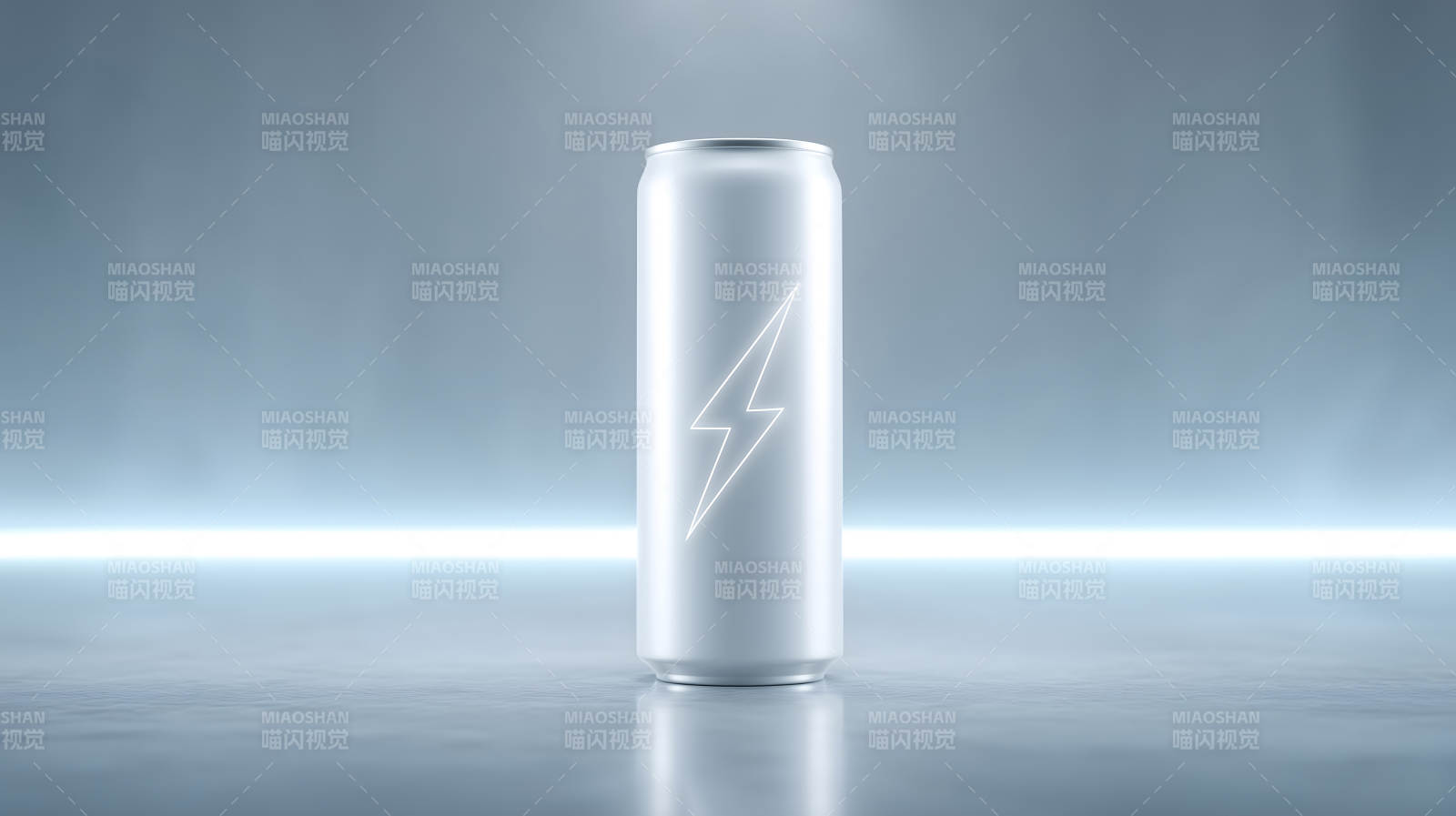 能量饮料罐闪电标志图片