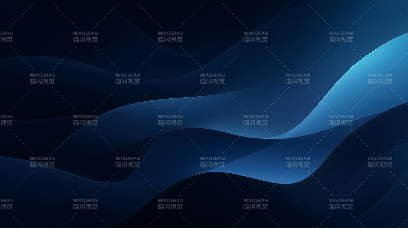 蓝色光影流动抽象背景设计图片