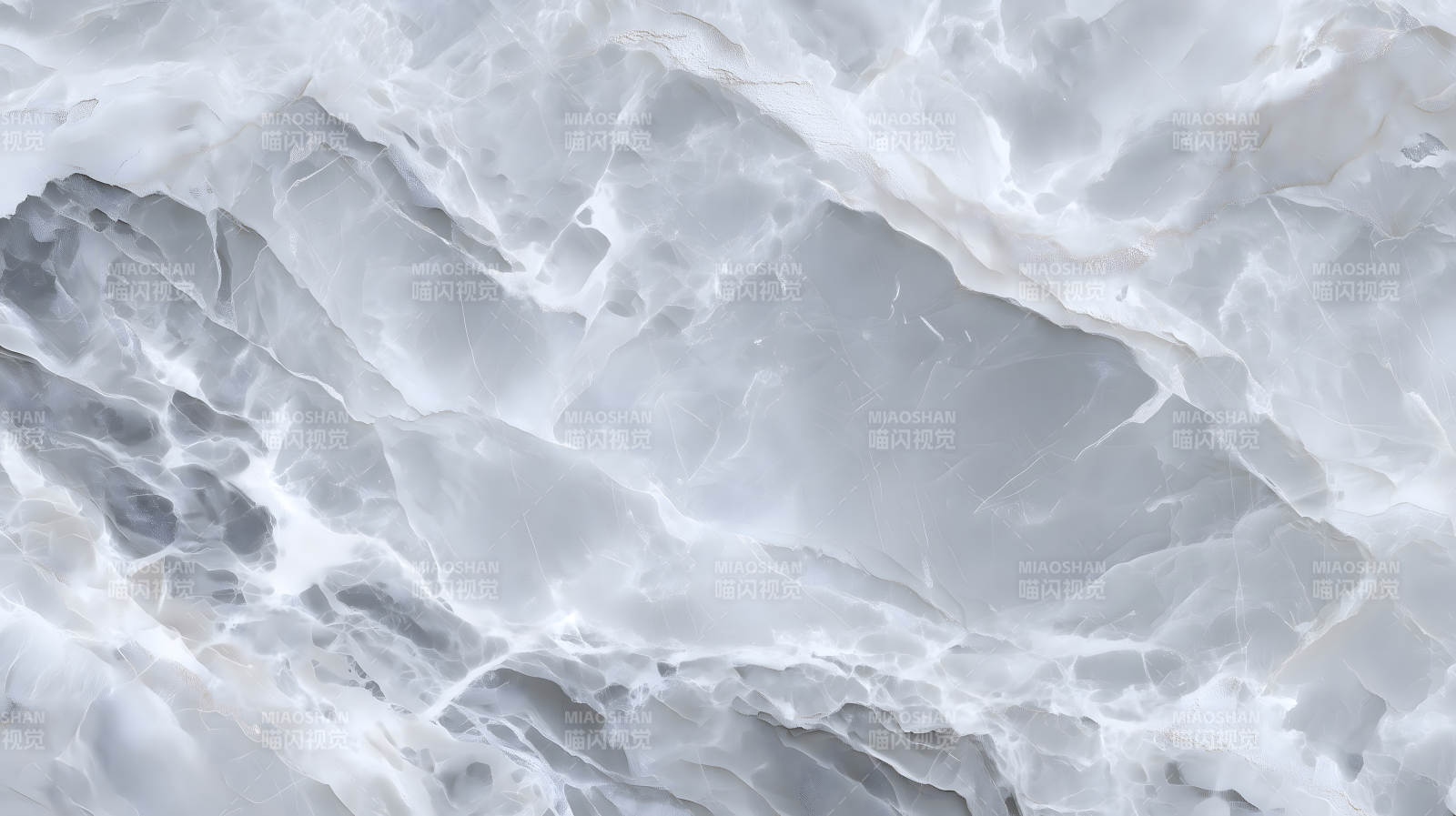 淡蓝色大理石纹理特写图片