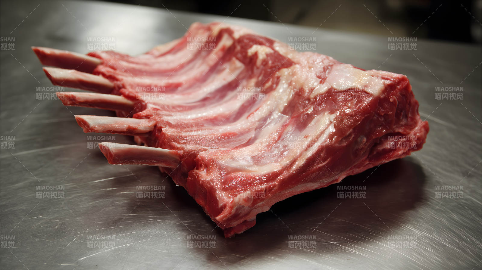 排骨特写鲜嫩多汁图片