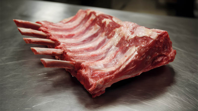 排骨特写鲜嫩多汁图片