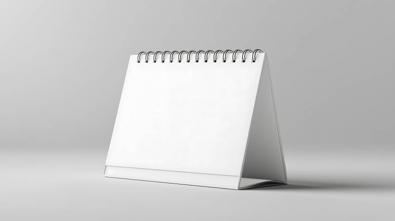 空白日历展示图片