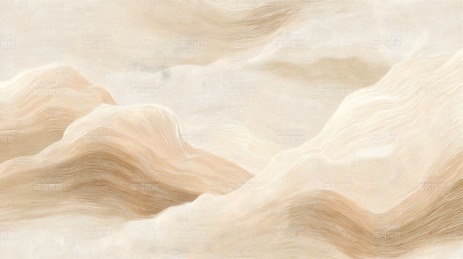 沙丘纹理的抽象风景画图片