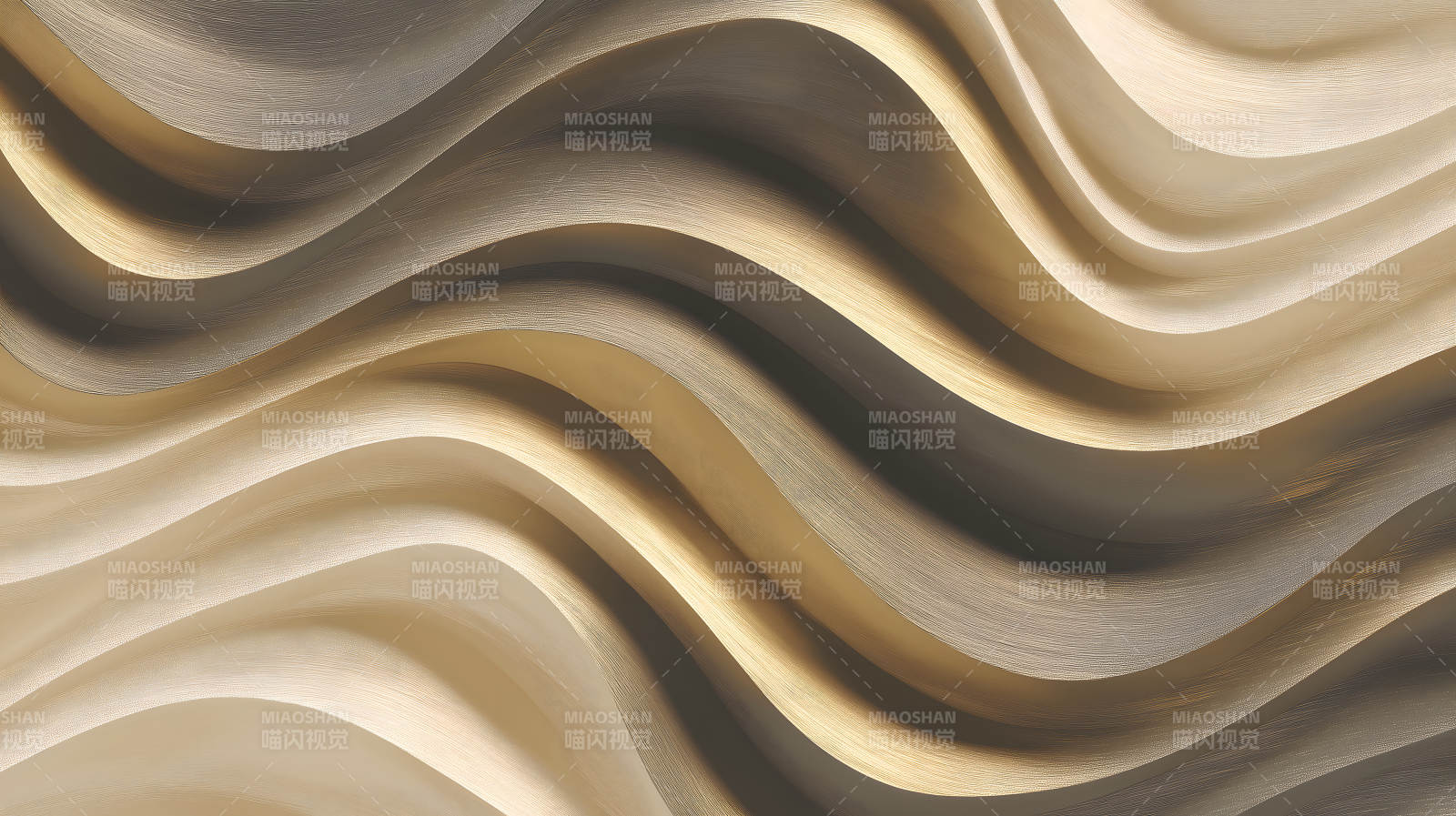 波浪形抽象背景纹理光影图片