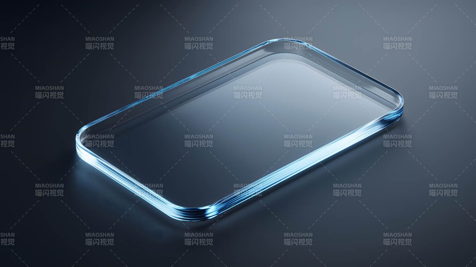 发光的玻璃板图片