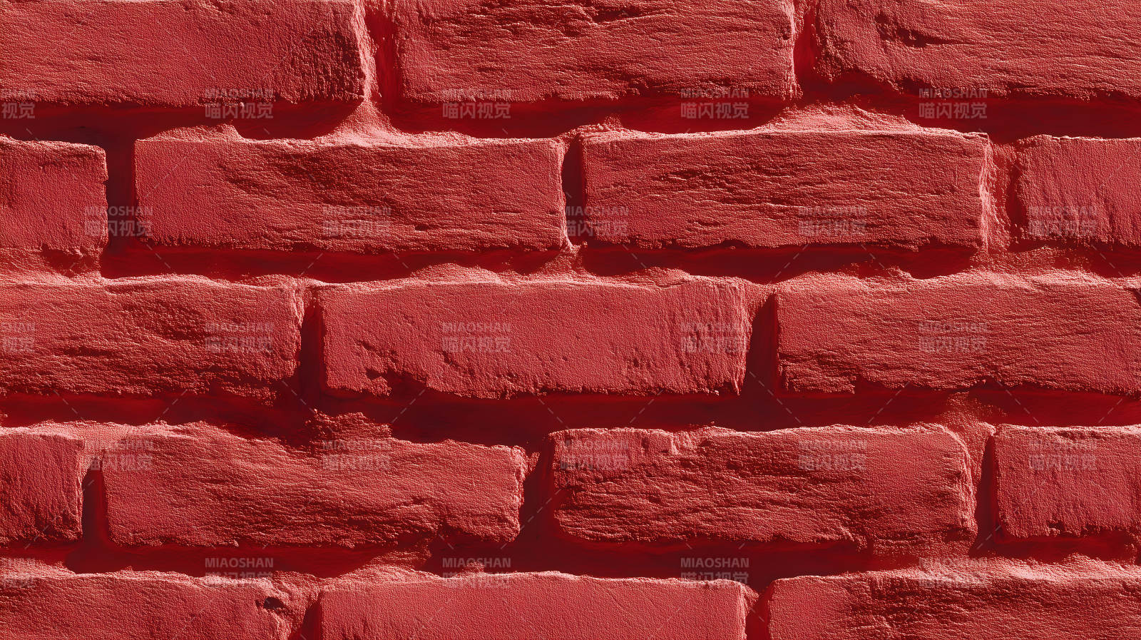 红色砖墙纹理特写质感图片