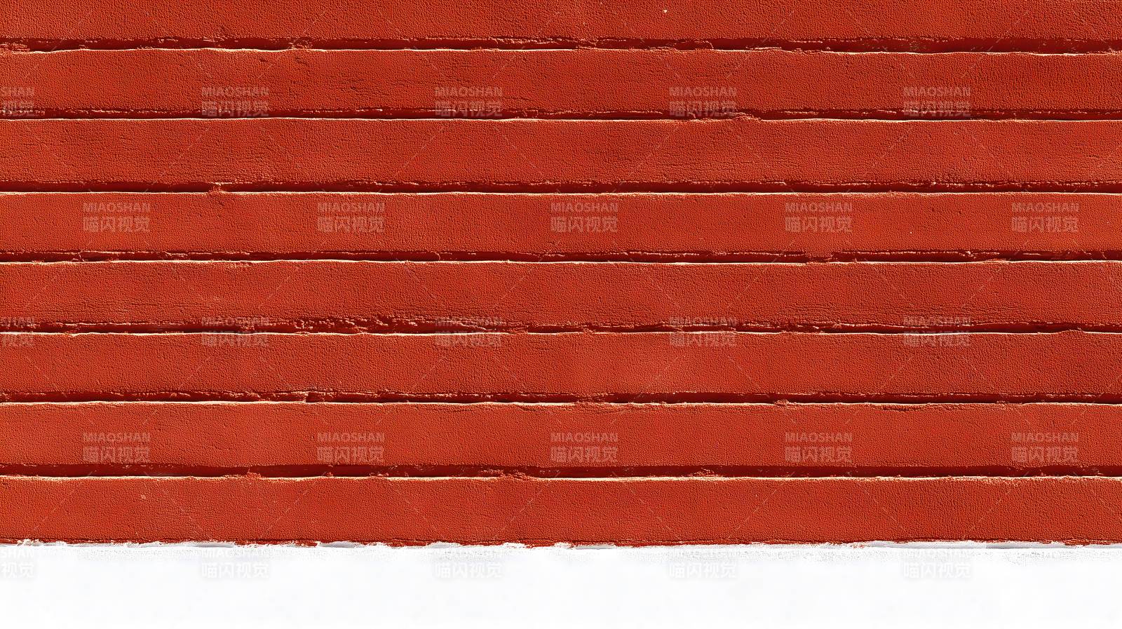 红色纹理砖墙特写展现细节图片