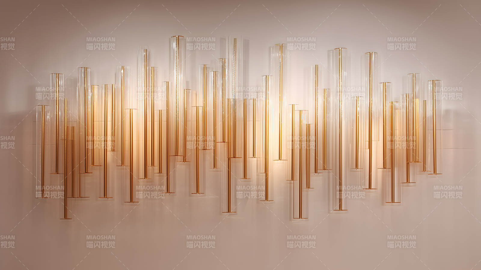 艺术墙面装饰灯具设计图片