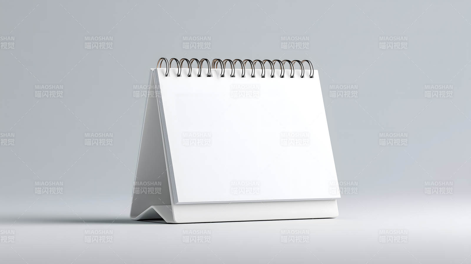 空白日历简约设计摆拍图片